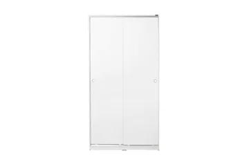 Garderob 94x182 cm 2 Skåp - Vit - Förvaring - Klädförvaring - Garderob & garderobssystem