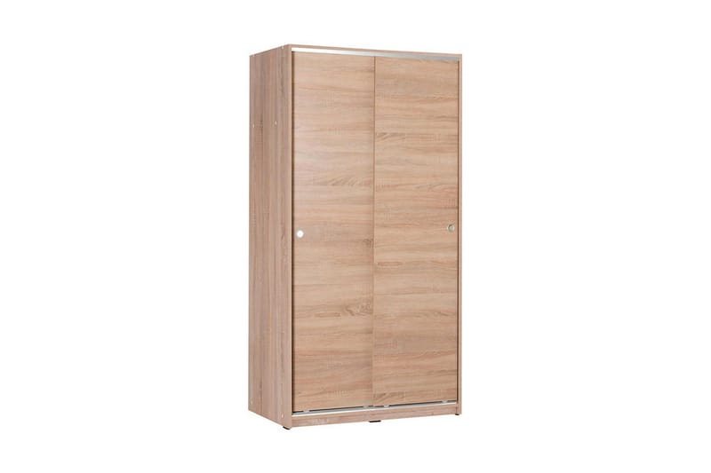 Garderob 94x182 cm - Natur - Förvaring - Klädförvaring - Garderob & garderobssystem