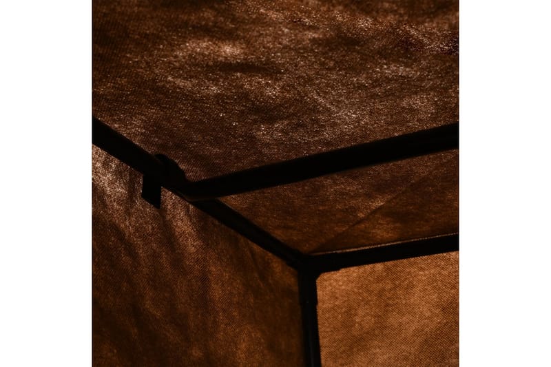 Garderob brun 75x50x160 cm - Brun - Förvaring - Klädförvaring - Garderob & garderobssystem