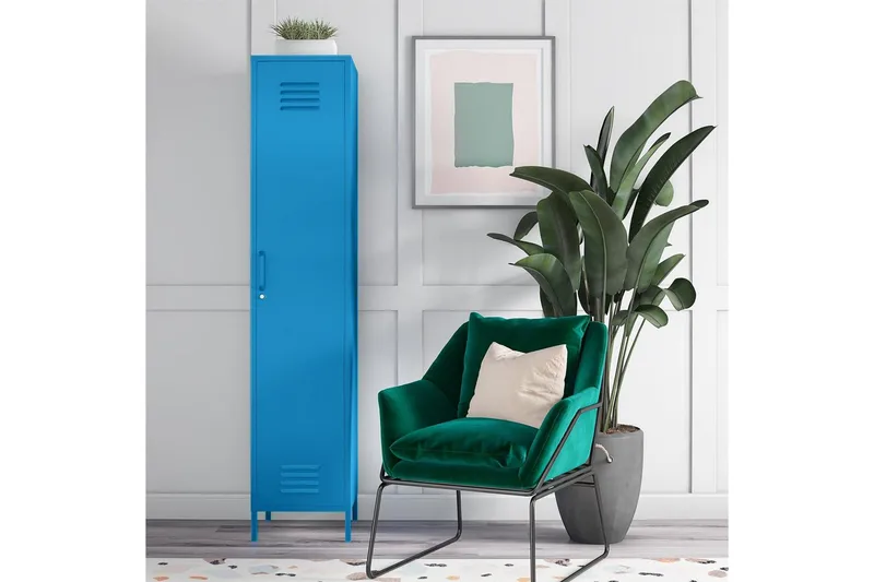 Garderob Cache Blå - Blå - Förvaring - Klädförvaring - Garderob & garderobssystem - Klädskåp & fristående garderob