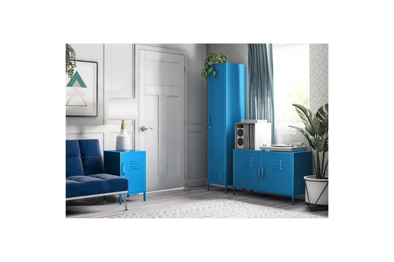 Garderob Cache Blå - Blå - Förvaring - Klädförvaring - Garderob & garderobssystem - Klädskåp & fristående garderob