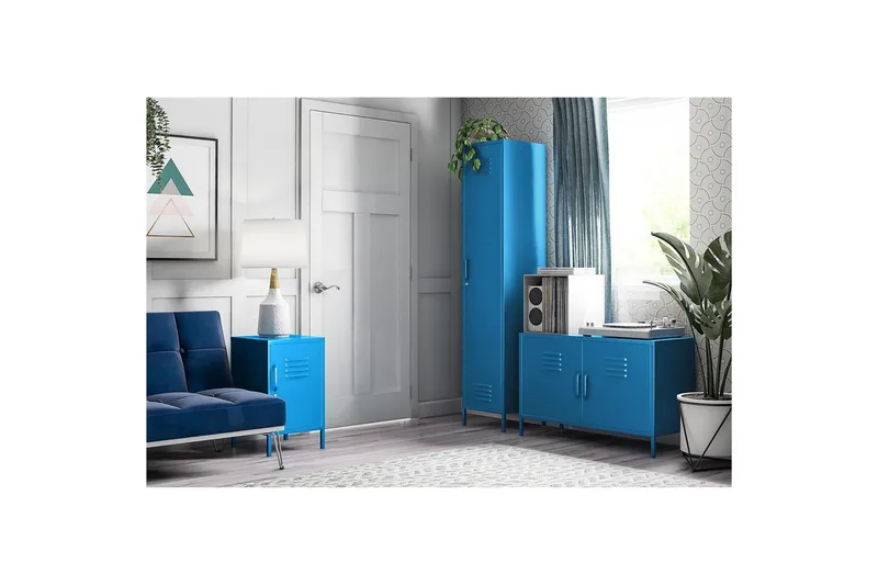Garderob Cache Blå - Blå - Förvaring - Klädförvaring - Garderob & garderobssystem - Klädskåp & fristående garderob