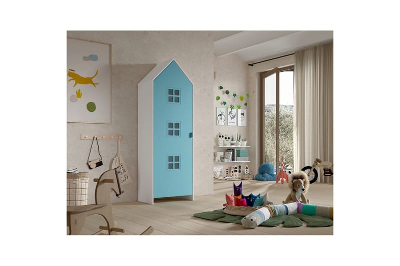 Garderob Casami Brygge Blå - Blå - Förvaring - Klädförvaring - Garderob & garderobssystem