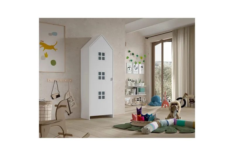 Garderob Casami Brygge Vit - Vit - Förvaring - Klädförvaring - Garderob & garderobssystem