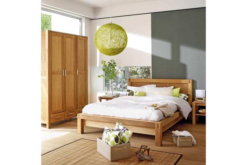 Garderob Chicago 3-Dörrar Och 3-Lådor 130x57xh190 - Förvaring - Klädförvaring - Garderob & garderobssystem