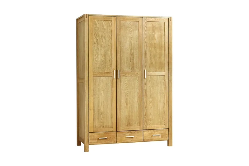 Garderob Chicago 3-Dörrar Och 3-Lådor 130x57xh190, undefined