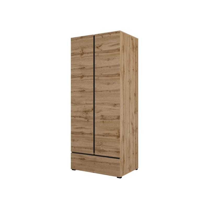 Garderob Cross S 2 dörrar 1 låda, Wotan Ek