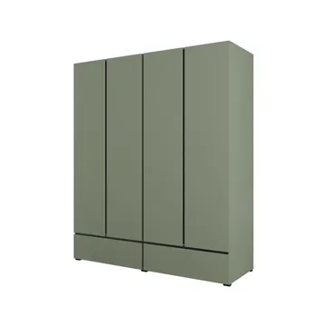 Garderob Cross S 4 dörrar med 2 lådor