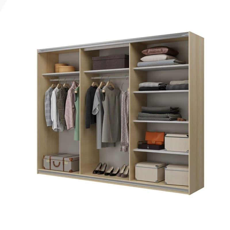 Garderob Cube 3 skjutdörrar - Lindberg Ek - Förvaring - Klädförvaring - Garderob & garderobssystem