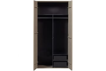 Garderob Dagligen 200x100 cm, Dubbeldörrar - 200x100 cm, Dubbeldörrar - Förvaring - Klädförvaring - Garderob & garderobssystem - Klädskåp & fristående garderob