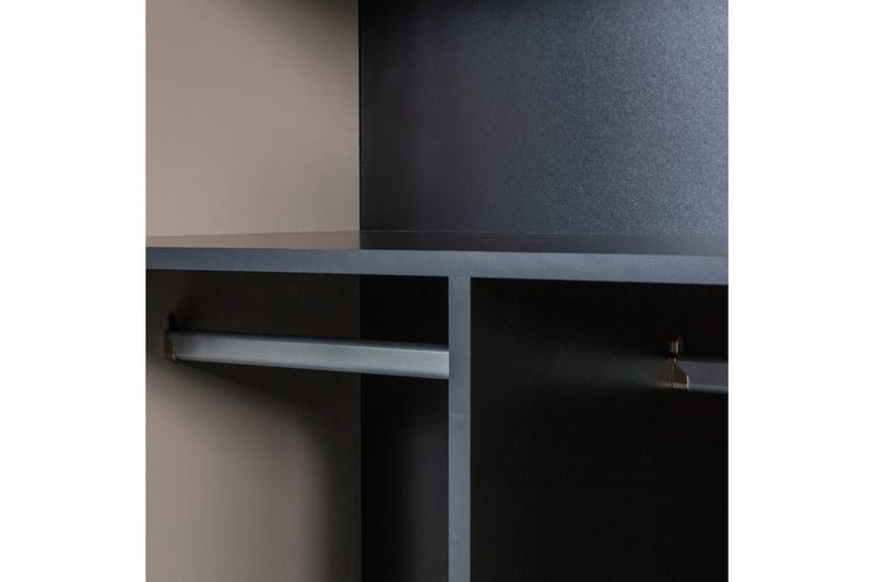 Garderob Dagligen 200x100 cm, Dubbeldörrar - 200x100 cm, Dubbeldörrar - Förvaring - Klädförvaring - Garderob & garderobssystem - Klädskåp & fristående garderob
