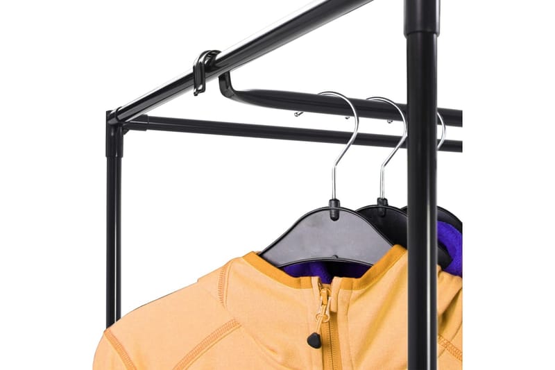 Garderob gräddvit 75x50x160 cm - Kräm - Garderob & garderobssystem - Klädskåp & fristående garderob