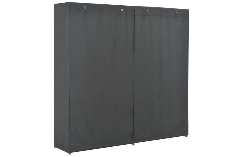 Garderob grå 173x40x170 cm tyg - Grå - Garderob & garderobssystem - Klädskåp & fristående garderob
