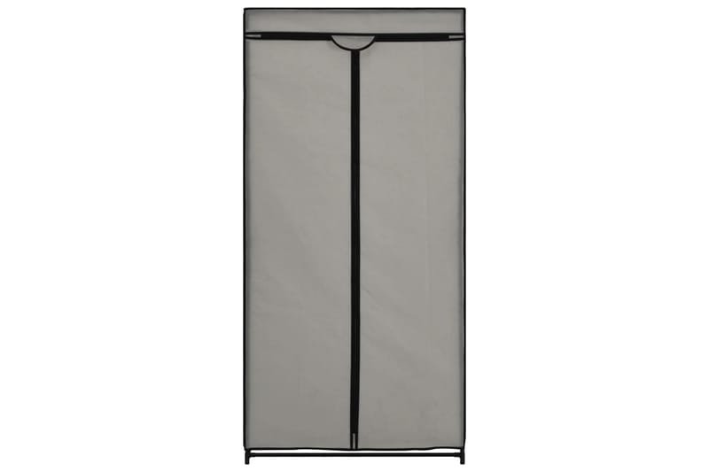 Garderob grå 75x50x160 cm - Grå - Resegarderob