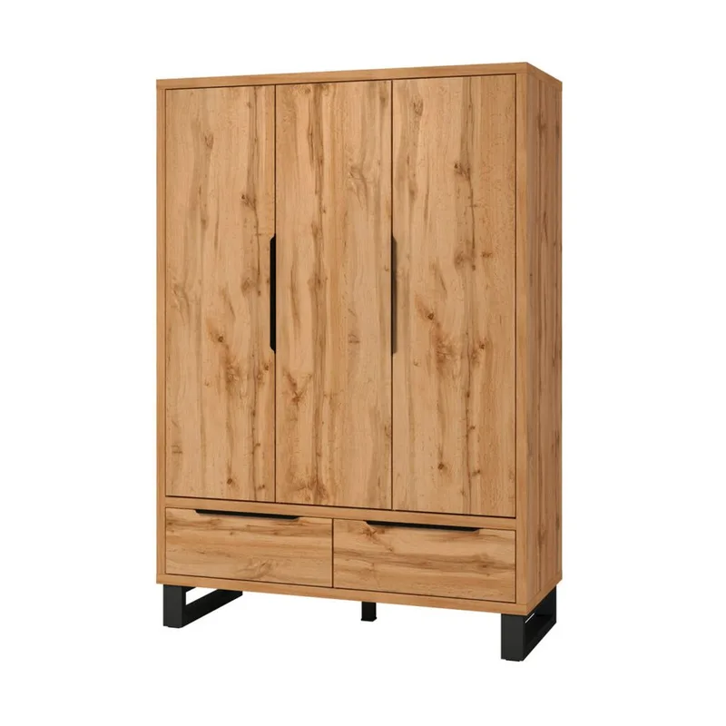 Garderob Halle S 3 Dörrar med 2 Lådor, undefined