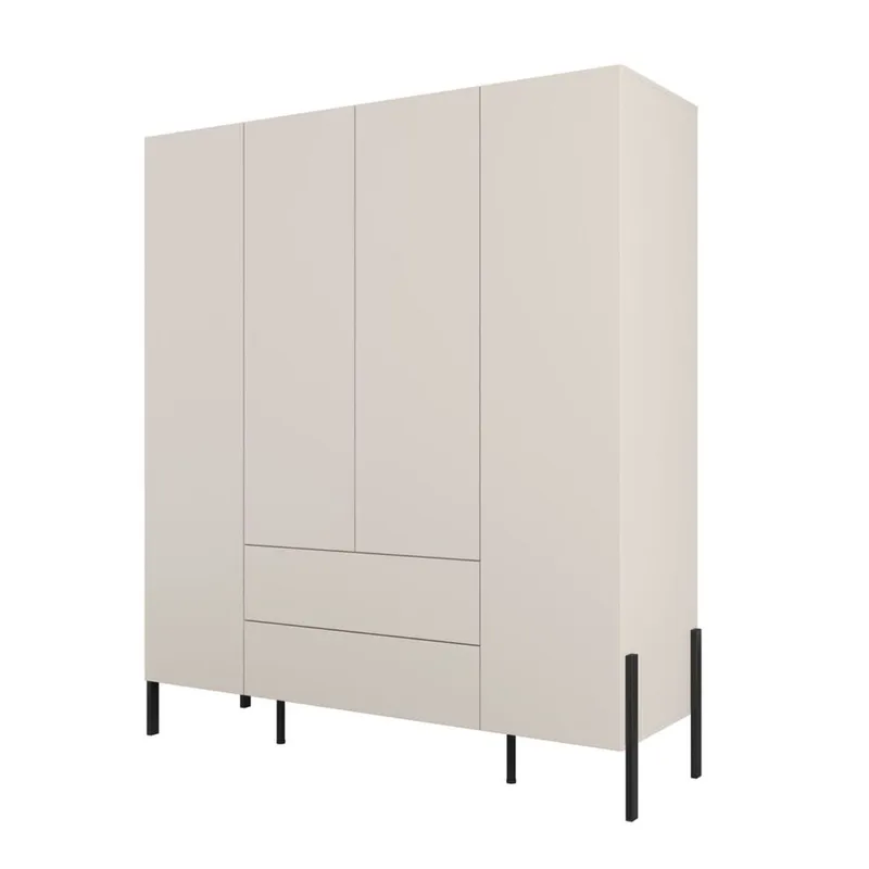 Garderob Jukon S 4 Dörrar med 2 Lådor, undefined