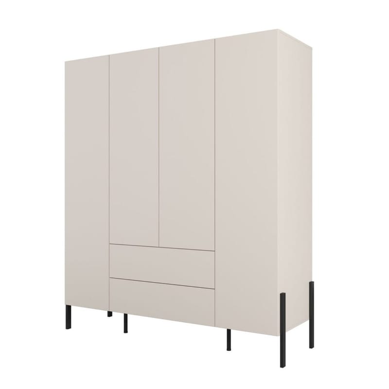 Garderob Jukon S 4 Dörrar med 2 Lådor, undefined