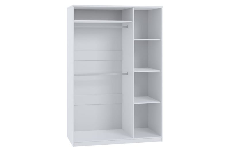 Garderob Julissa LED-belysning - Ek - Förvaring - Klädförvaring - Garderob & garderobssystem