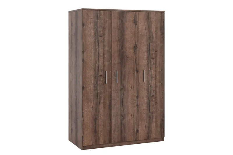 Garderob Julissa LED-belysning - Ek - Förvaring - Klädförvaring - Garderob & garderobssystem