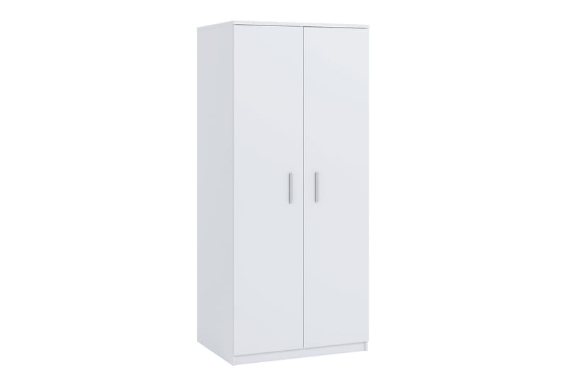 Garderob Julissa LED-belysning - Vit - Förvaring - Klädförvaring - Garderob & garderobssystem