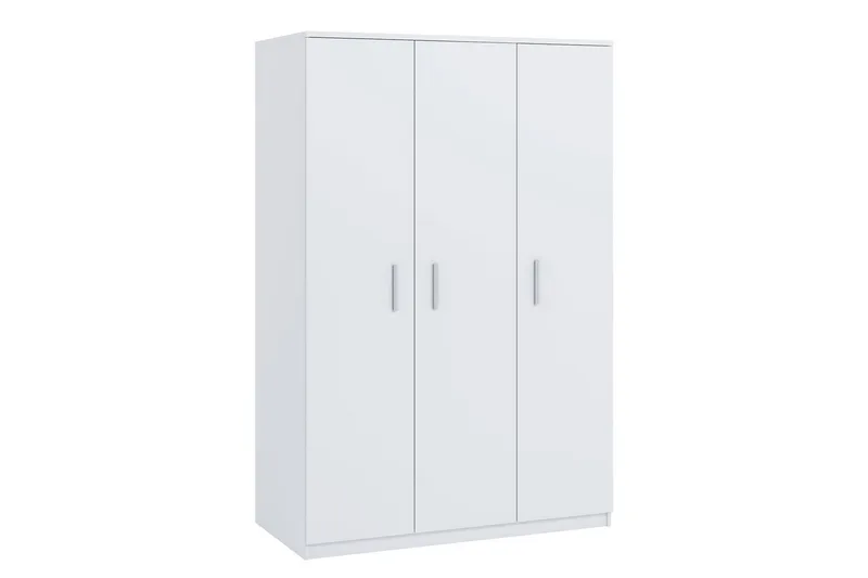 Garderob Julissa LED-belysning, Vit