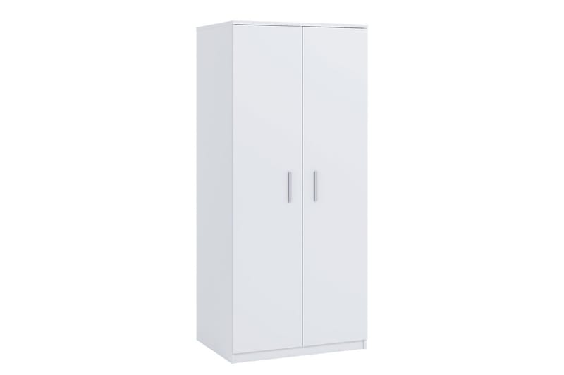 Garderob Julissa LED-belysning, Vit