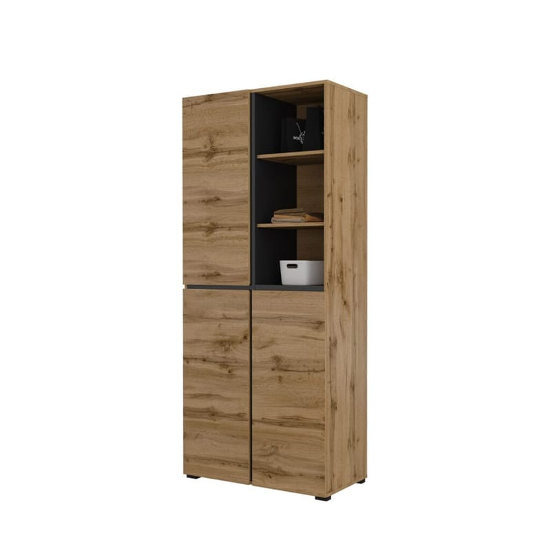 Garderob Kors 3 dörrar - Wotan Ek - Förvaring - Klädförvaring - Garderob & garderobssystem