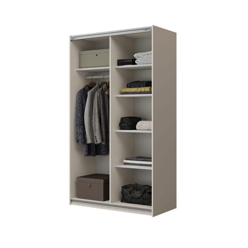 Garderob Kub 2 Skjutdörrar - Kashmir - Förvaring - Klädförvaring - Garderob & garderobssystem