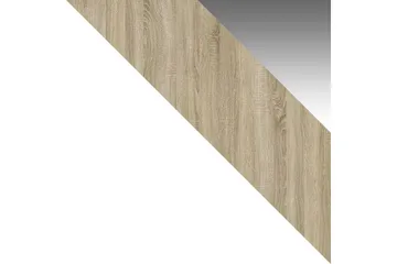 Garderob Lino LED-belysning - Vit/Ek - Förvaring - Klädförvaring - Garderob & garderobssystem