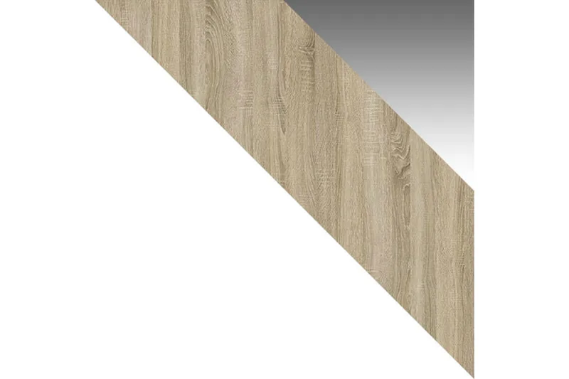 Garderob Lino LED-belysning - Vit/Ek - Förvaring - Klädförvaring - Garderob & garderobssystem