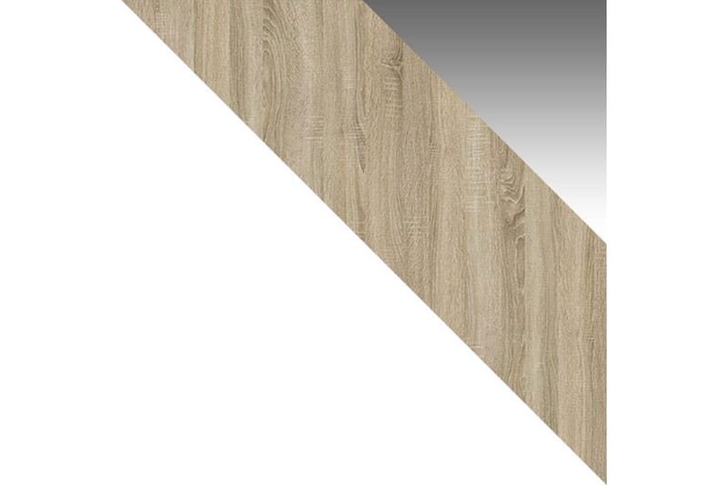 Garderob Lino - Vit/Ek - Förvaring - Klädförvaring - Garderob & garderobssystem