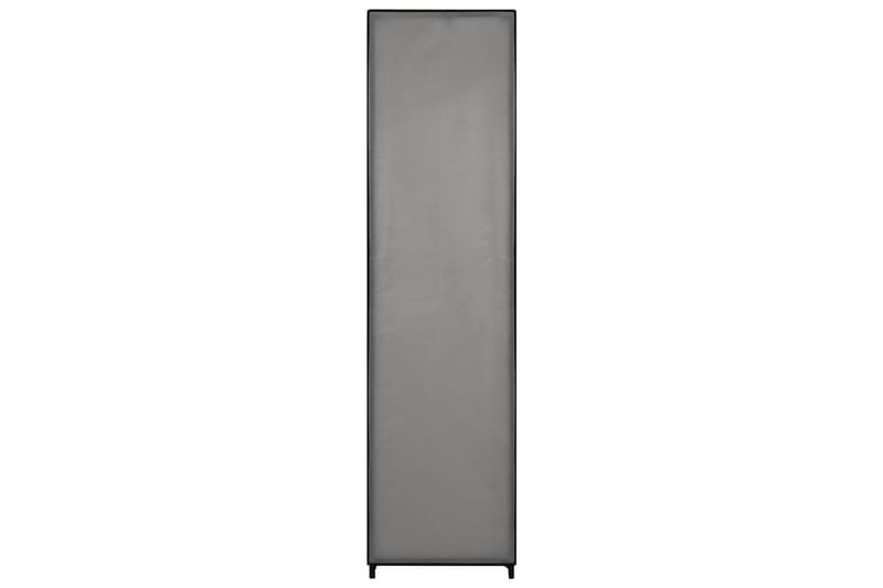 Garderob med 4 fack grå 175x45x170 cm - Grå - Resegarderob