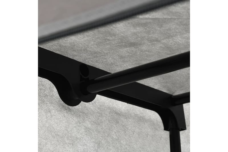 Garderob New York 75x45x160 cm tyg - Vit - Förvaring - Klädförvaring - Garderob & garderobssystem
