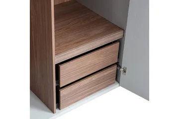 Garderob Rens 2 Dörrar - 2 Dörrar - Förvaring - Klädförvaring - Garderob & garderobssystem - Klädskåp & fristående garderob