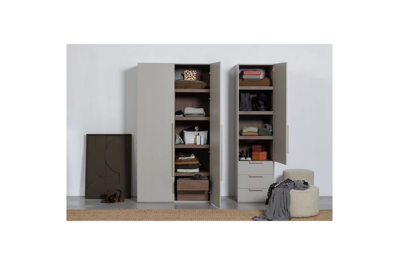 Garderob Rens 2 Dörrar - 2 Dörrar - Förvaring - Klädförvaring - Garderob & garderobssystem - Klädskåp & fristående garderob