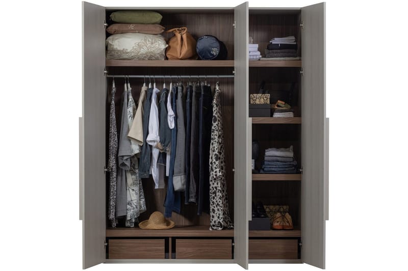 Garderob Rens 3 dörrar - 3 dörrar - Förvaring - Klädförvaring - Garderob & garderobssystem - Klädskåp & fristående garderob