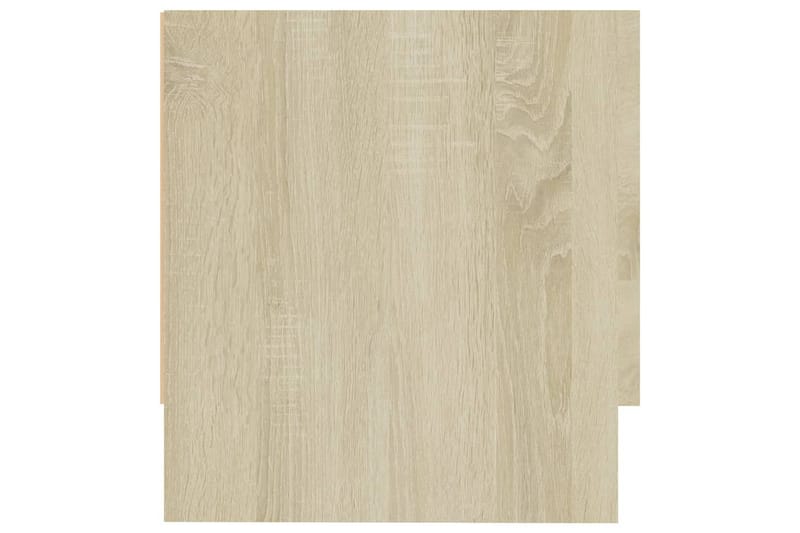 Garderob sonoma-ek 100x32,5x35 cm spånskiva - Brun - Förvaring - Klädförvaring - Garderob & garderobssystem