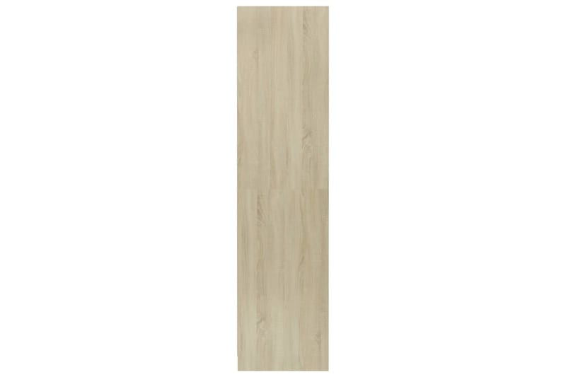 Garderob sonoma-ek 50x50x200 cm spånskiva - Brun - Förvaring - Klädförvaring - Garderob & garderobssystem