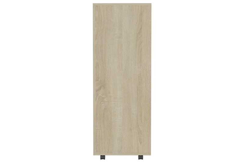 Garderob sonoma-ek 80x40x110 cm spånskiva - Brun - Förvaring - Klädförvaring - Garderob & garderobssystem