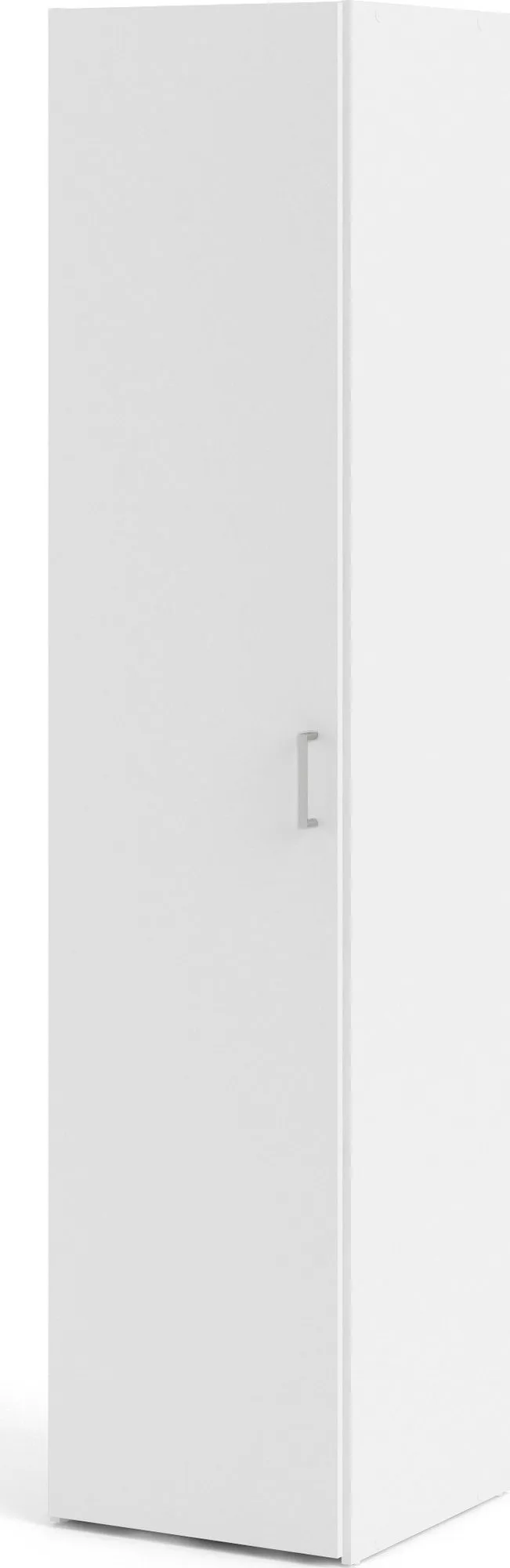 Garderob Space 40 cm Bred 175 cm Hög - Vit - Förvaring - Klädförvaring - Garderob & garderobssystem - Klädskåp & fristående garderob