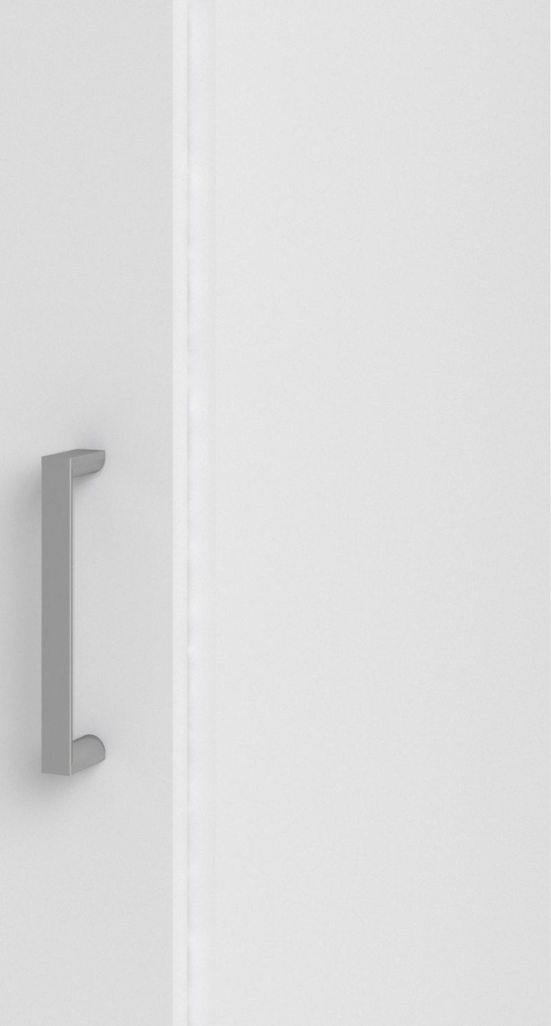 Garderob Space 40 cm Bred 175 cm Hög - Vit - Förvaring - Klädförvaring - Garderob & garderobssystem - Klädskåp & fristående garderob