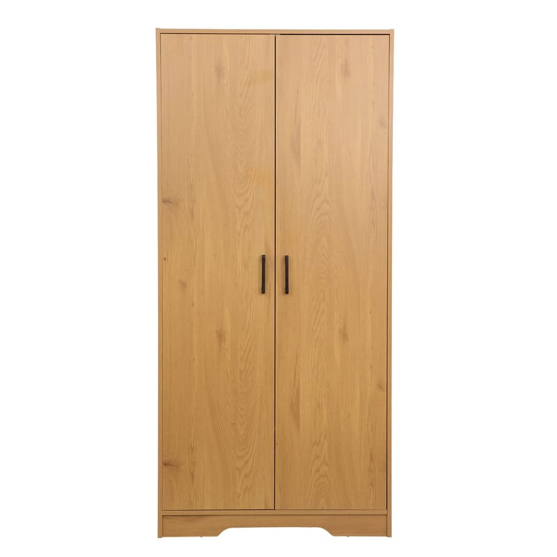 Garderob Ulvmar 83x54x180 cm - Ask - Förvaring - Klädförvaring - Garderob & garderobssystem - Klädskåp & fristående garderob