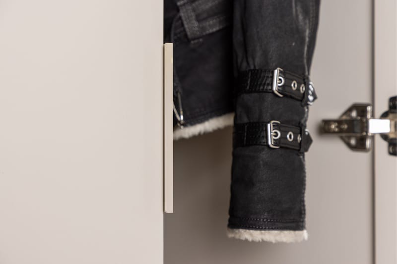 Garderob utan spegel Venture Home Nice Garderob 60x177 cm Beige Beige - Förvaring - Klädförvaring - Garderob & garderobssystem - Klädskåp & fristående garderob