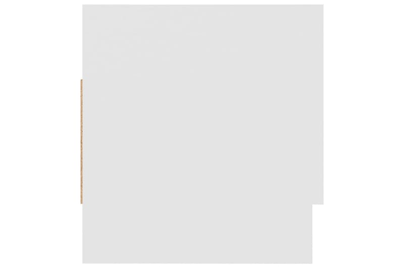 Garderob vit 70x32,5x35 cm spånskiva - Vit - Förvaring - Klädförvaring - Garderob & garderobssystem