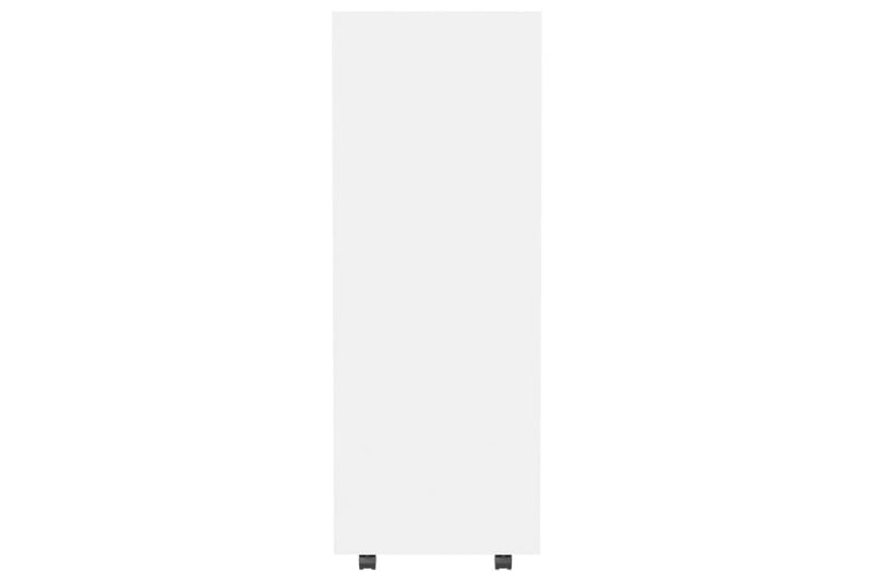 Garderob vit 80x40x110 cm spånskiva - Vit - Förvaring - Klädförvaring - Garderob & garderobssystem