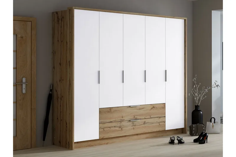 Garderob - Vit|Ek - Förvaring - Klädförvaring - Garderob & garderobssystem