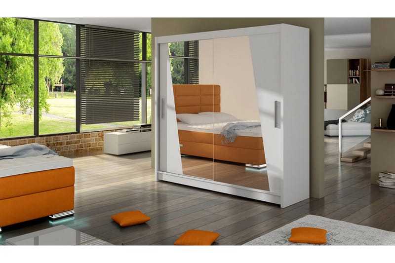 Garderob Prag - Vit - Förvaring - Klädförvaring - Garderob & garderobssystem