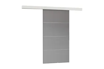 Malibu Dörr 204x86x205 cm - Antracit - Förvaring - Klädförvaring - Garderob & garderobssystem - Garderobsdörr - Skjutdörrar garderob