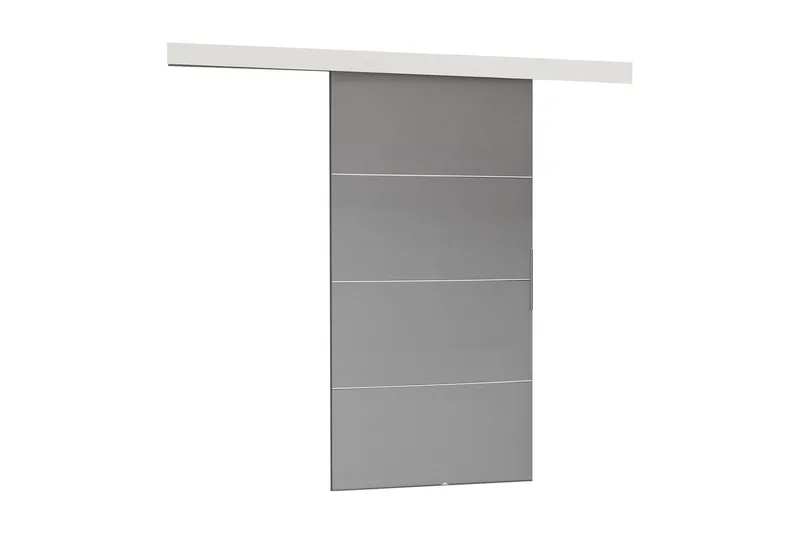 Malibu Dörr 204x86x205 cm - Antracit - Förvaring - Klädförvaring - Garderob & garderobssystem - Garderobsdörr - Skjutdörrar garderob