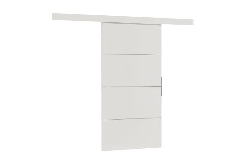 Malibu Dörr 204x86x205 cm - Vit - Förvaring - Klädförvaring - Garderob & garderobssystem - Garderobsdörr - Skjutdörrar garderob